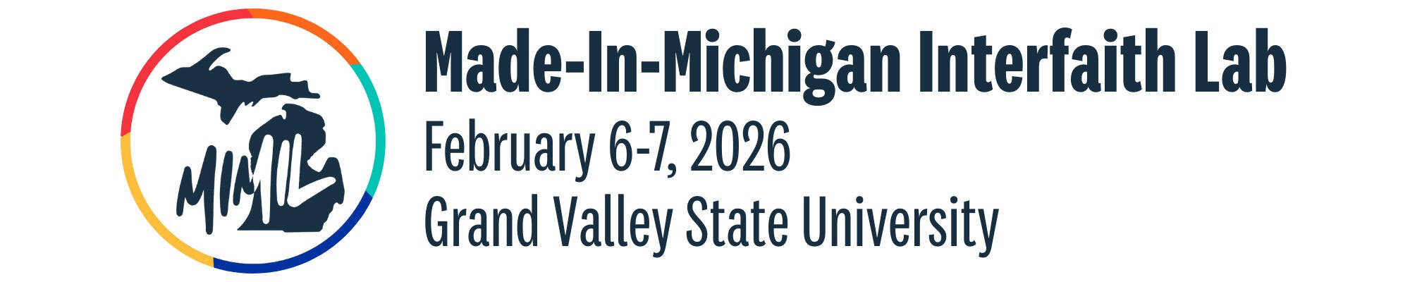 Made-in-Michigan Interfaith Lab, February 6-7 2026, Grand Valley State University